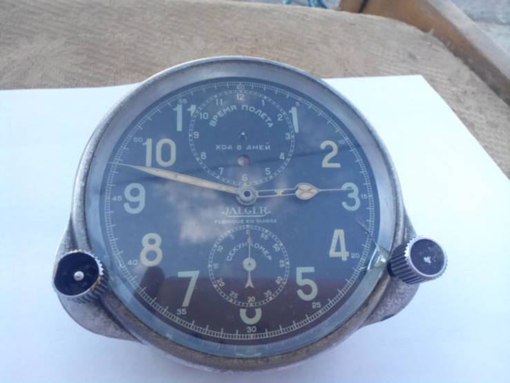 Zegarki lotnicze Jaeger-LeCoultre Aircraft Cockpit Chronograf