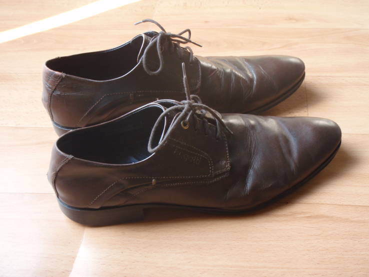 Туфлі коричневі 42 розмір. 3 ., фото №2