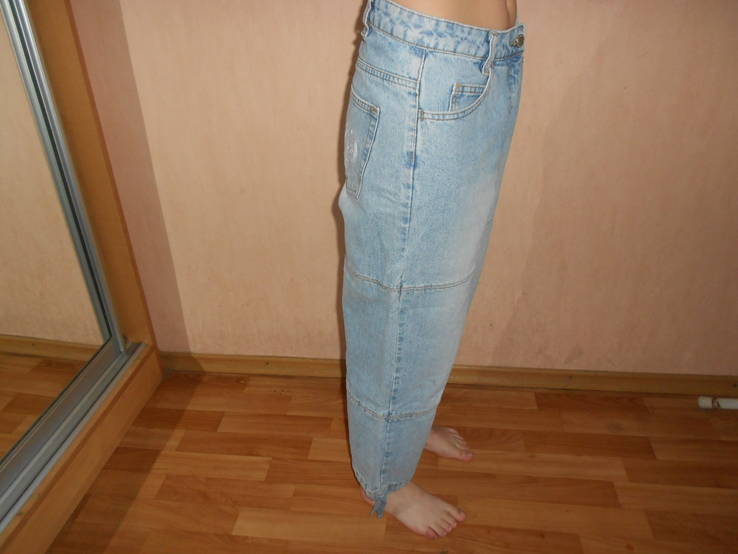 Летние джинсы, фр. 38 размер, наш 46, 48 бренд Bona Parte, новые, сток, numer zdjęcia 7