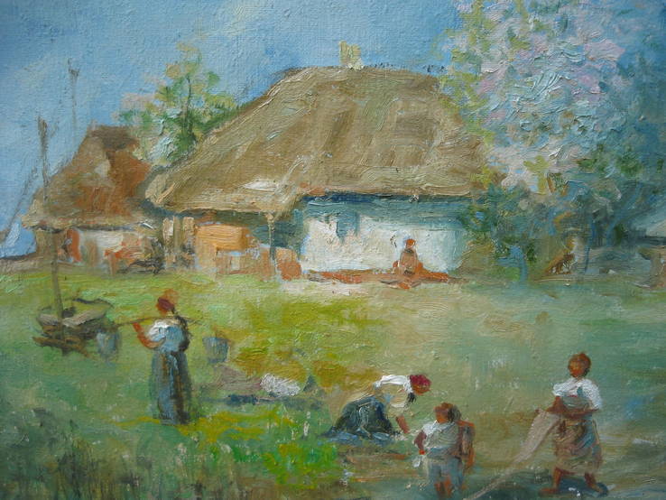 Картина Жизнь в деревне, фото №5