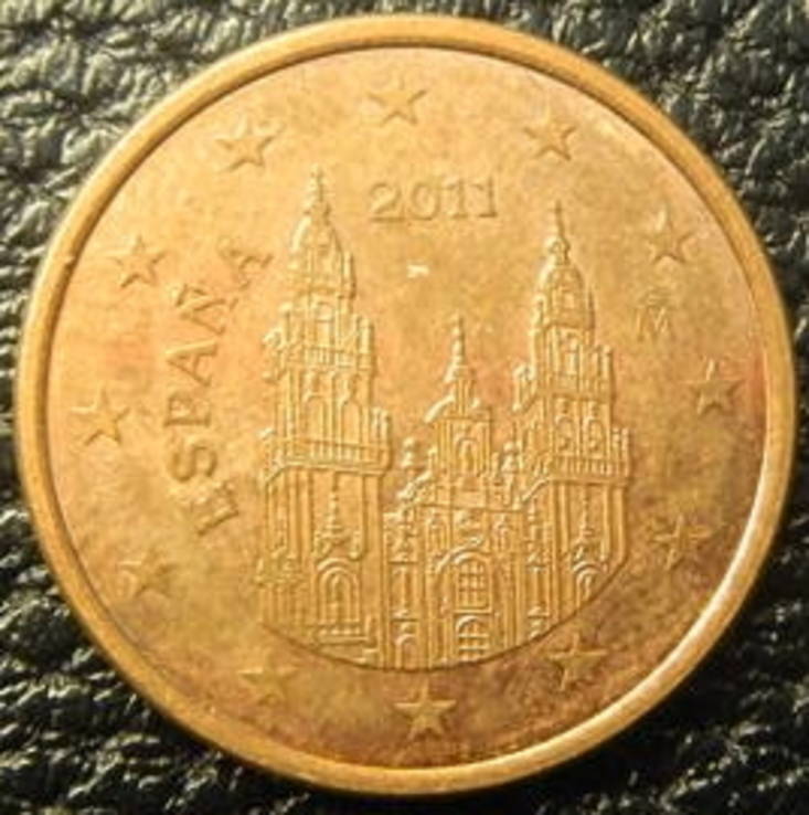 5 євроцентів Іспанія 2011, фото №2