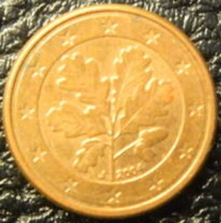 1 євроцент Німеччина 2004 J, фото №2