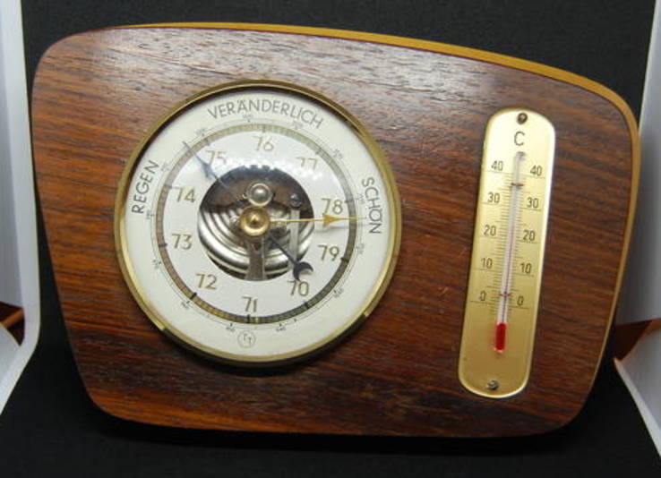 Барометр и термометр. 185х125см