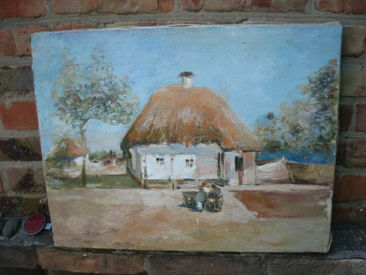 Картина Украинская хата, фото №2