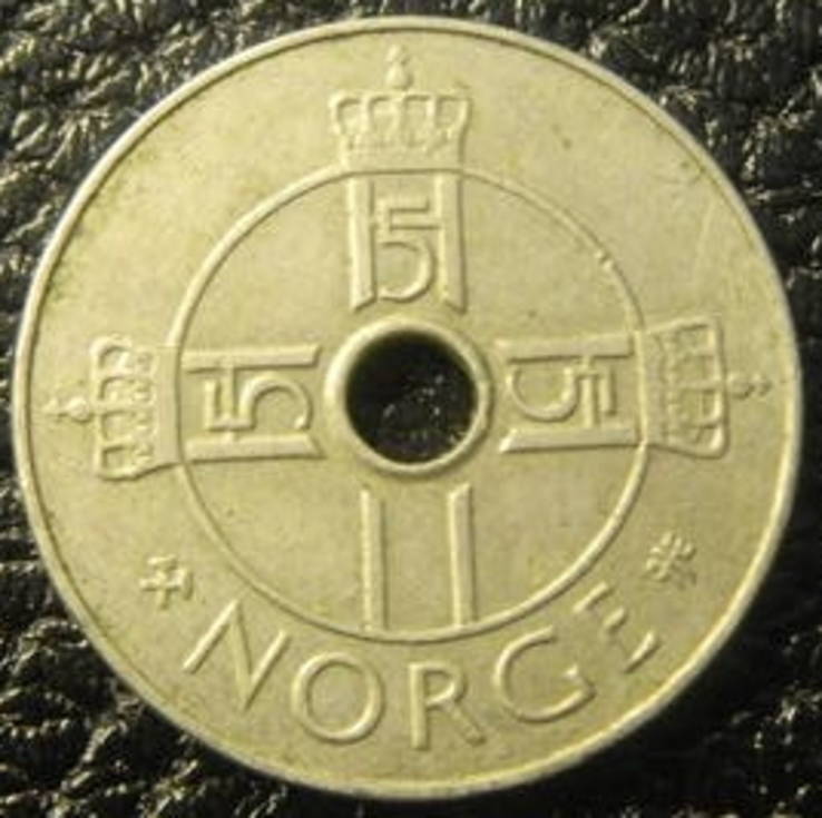 1 крона Норвегія 1997, фото №3
