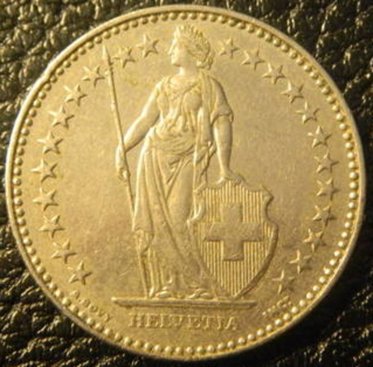 2 франки Швейцарія 1998 B, фото №2