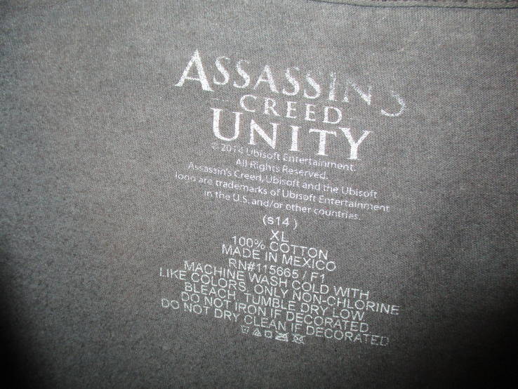 Футболка Assassin's Creed: Unity. Размер XL, фото №5