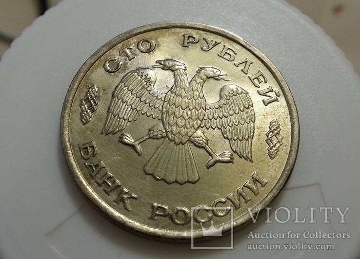 100 рублей 1993 ЛМД, фото №5