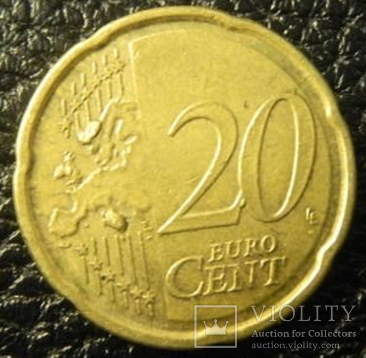 20 євроцентів Бельгія 2009, фото №3