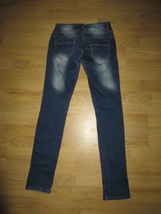 Літні пошарпані джинси, роз: S (34х99см), фото №10