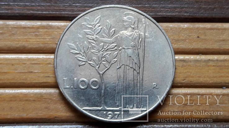 100 лир 1971 года, Италия, фото №6