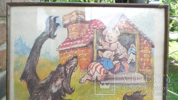 Картинка детская Волк и трое поросят 1988, фото №4