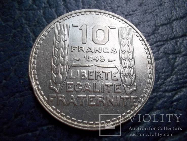 10 франків 1948 року. Франція, фото №2