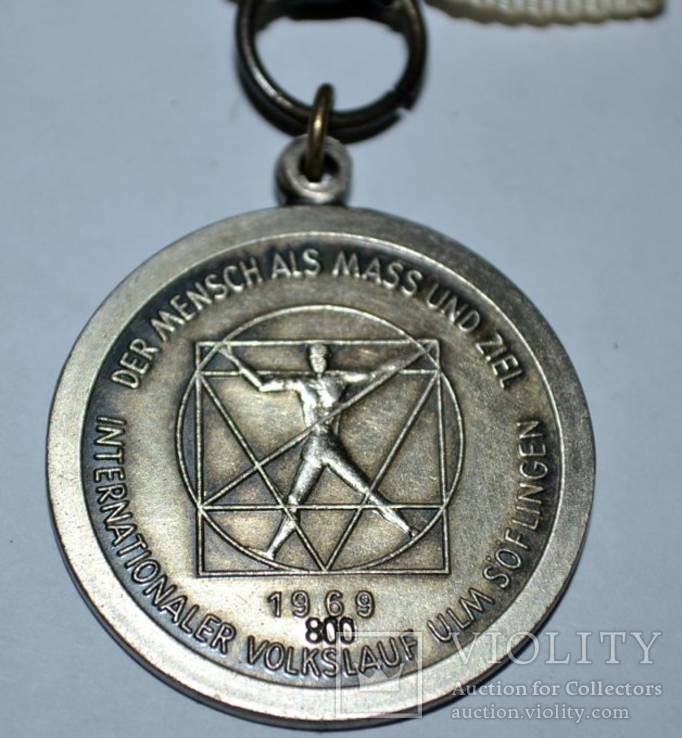 Юбилейная медаль Эйнштейн 1879- 1955,в серебре., фото №5