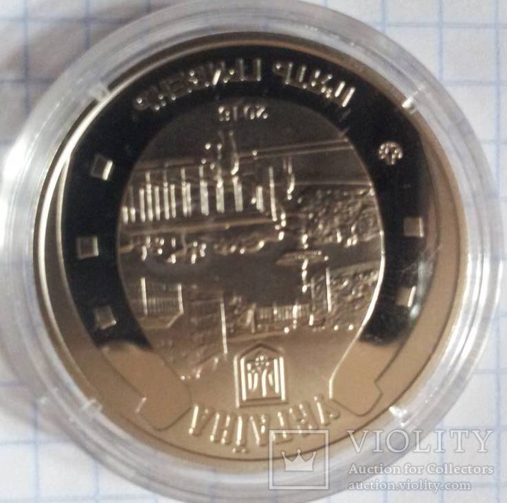 Кінний трамвай 5 грн 2016 монета 355 Конный трамвай, фото №3