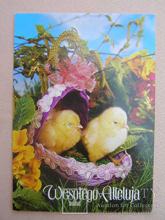 Пасхальная открытка (Польша)., фото №2