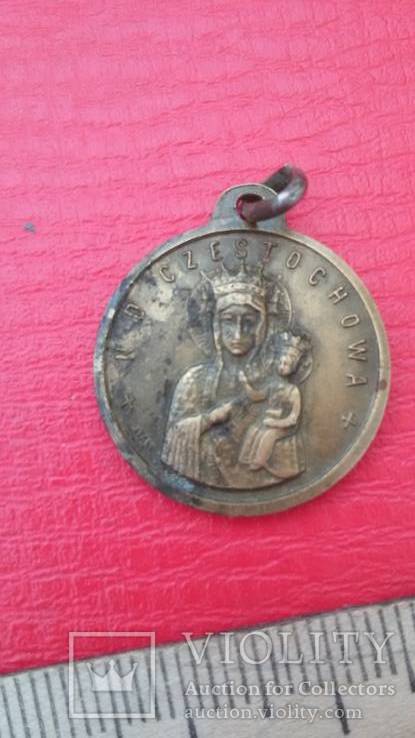 Католическая медаль, фото №11