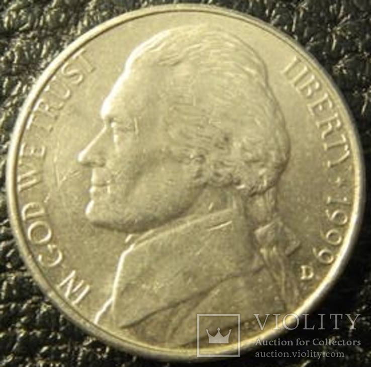 5 центів США 1999 D, фото №2
