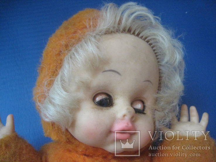 Оранжевая кукла из СССР, фото №3
