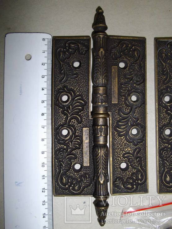 Комплект фурнитуры на дверь из бронзы., фото №7