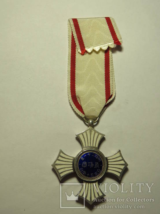 Серебряный орден заслуг Красного креста, Япония ., фото №4