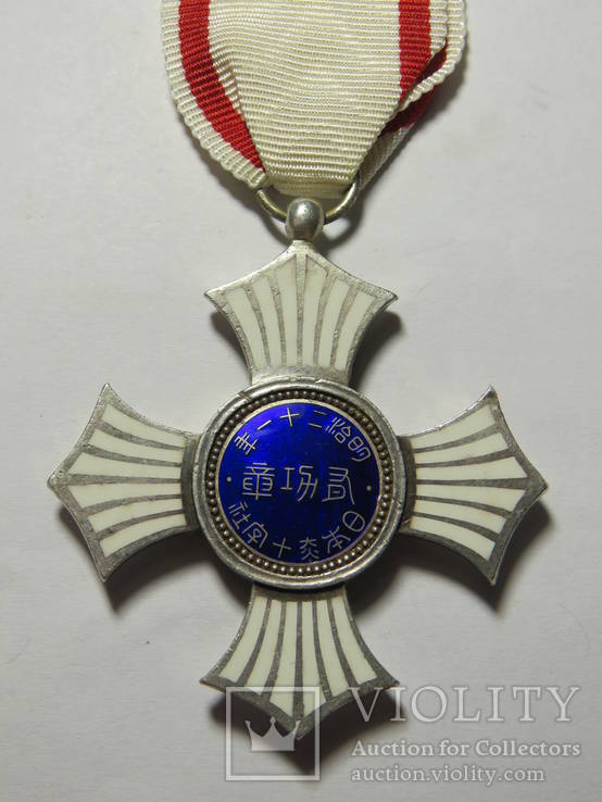 Серебряный орден заслуг Красного креста, Япония ., фото №5