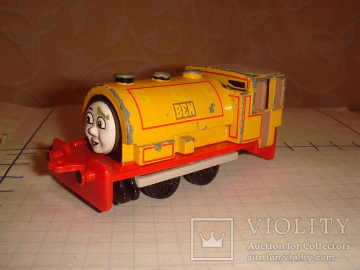 Металлический_Ertl-Vintage-1991-Henry-Engine--Train-Car-Thomas-amp-Friends-Diecast, фото №2