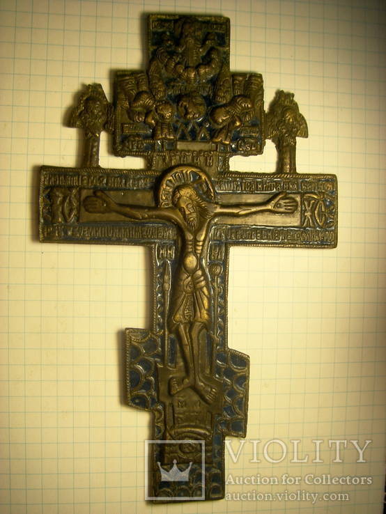 Крест Киотный, Эмаль, фото №2