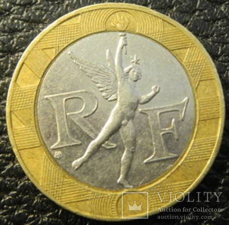 10 франків Франція 1989, фото №2