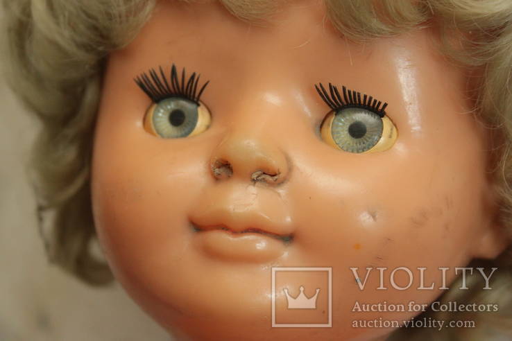 Кукла на резинках из СССР  с клеймом . 64 см, фото №8