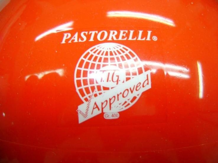 Мяч Pastorelli глянец Rosso 18 cm Art. 00009, numer zdjęcia 4