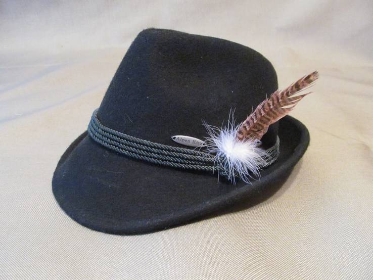 Тирольская шляпа с пером, фото №2