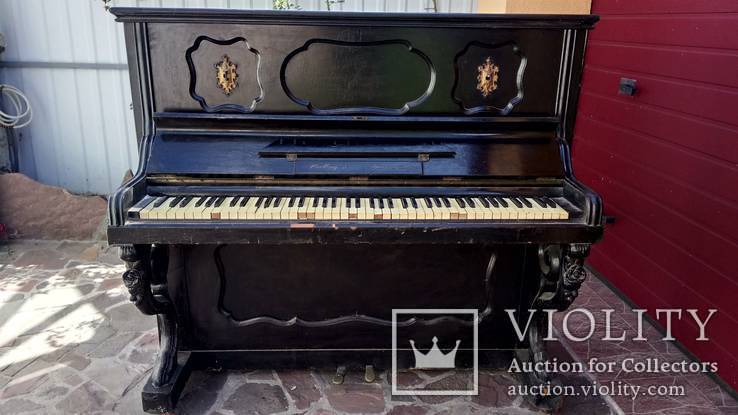 Пианино Holling&amp;Spangenberg 4я четверть XIX века, фото №4