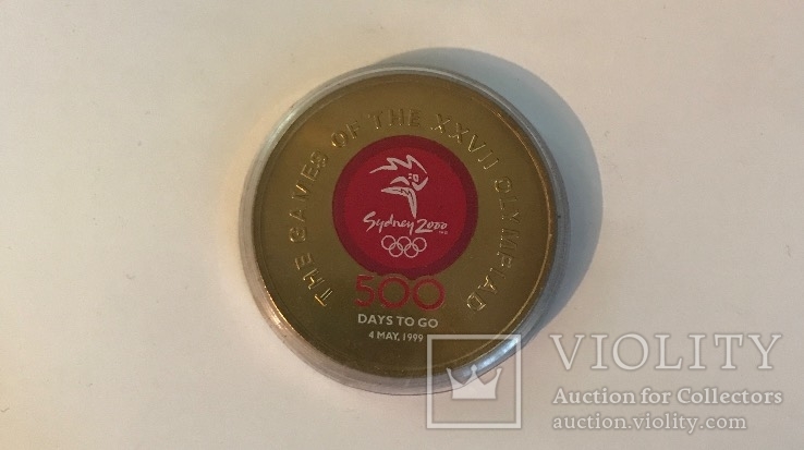 Сувенирная медаль олимпиада в Сиднее, фото №2