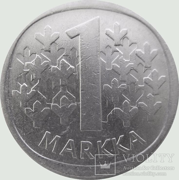 78.Финляндия 1 марка, 1971 год, фото №3