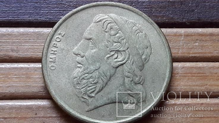  Греция, 50 драхм 1988  год №1, фото №9