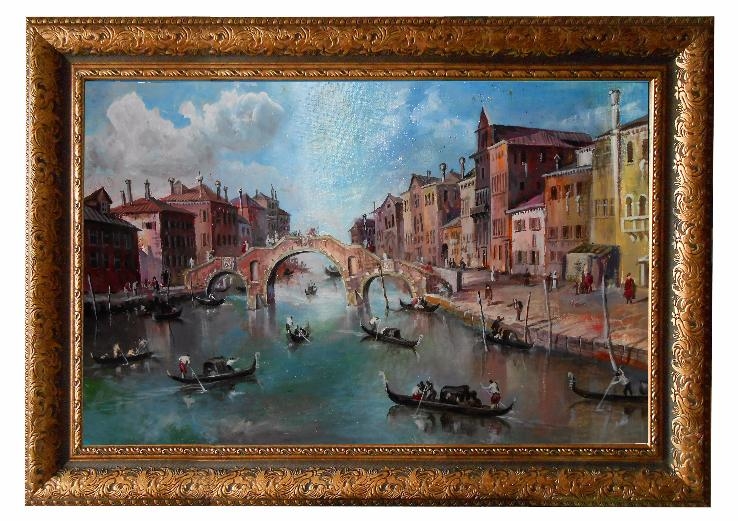 Венеция Трехарочный мост (копия)