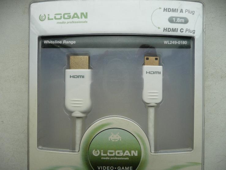 Кабель Logan HDMI A plug - miniHDMI (C plug), numer zdjęcia 3