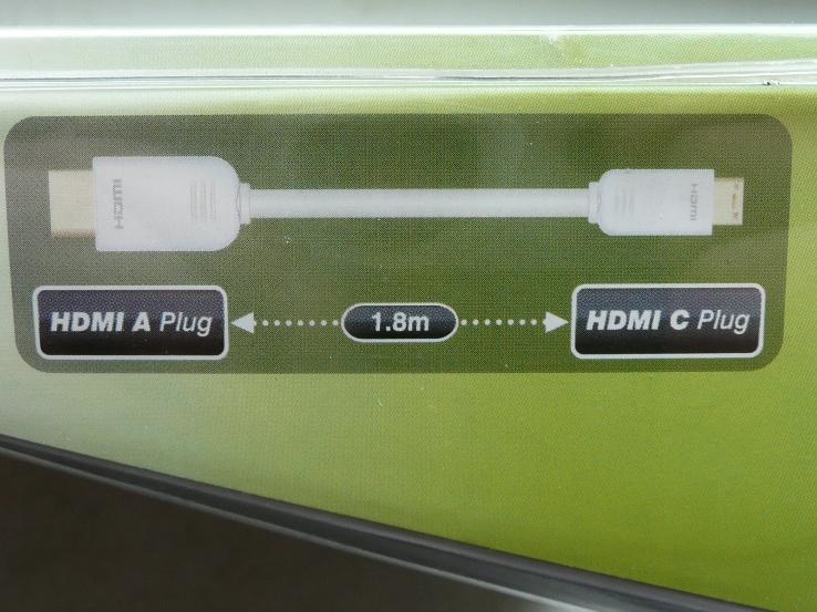 Кабель Logan HDMI A plug - miniHDMI (C plug), photo number 5