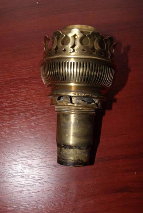 Старинная лампа (стекло родное), фото №7