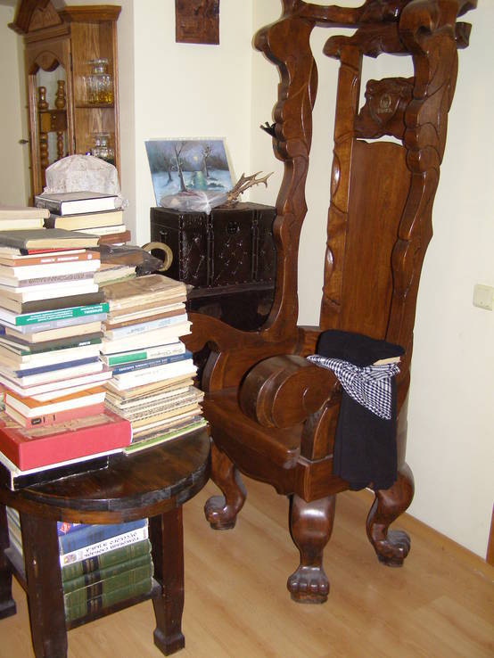Кресло вольтеровское в зверином стиле, фото №3