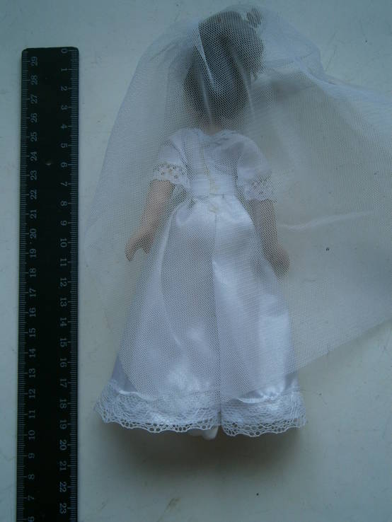 Кукла-невеста с фатой, фото №3
