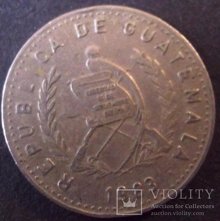 10 центавос1983 року. Гватемала, фото №3