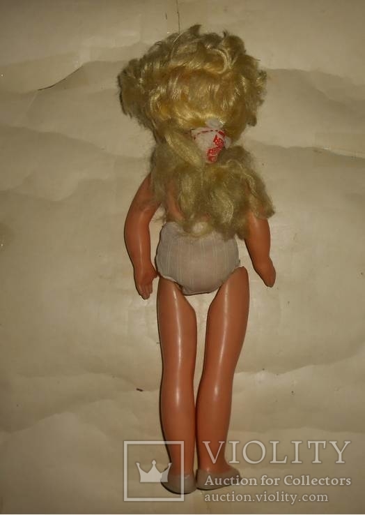 Кукла на резинках Пластмасса Детская игрушка СССР 47 см, фото №6