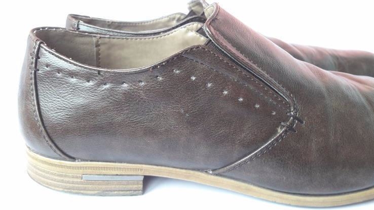 Итаьянские кожаные туфли Memphis (2092), фото №7