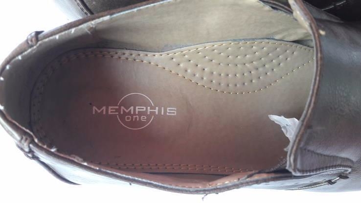 Итаьянские кожаные туфли Memphis (2092), фото №8