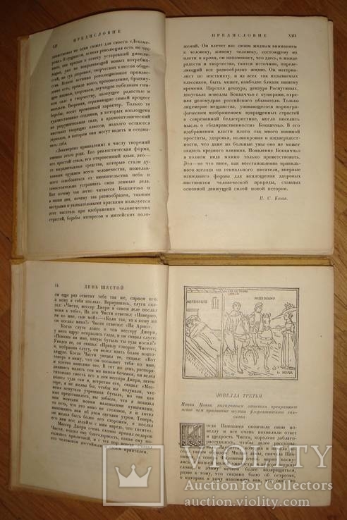 ACADEMIA. Боккаччьо Джьованни. Декамерон. В двух томах. 1928 г, фото №7