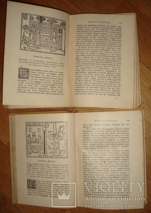 ACADEMIA. Боккаччьо Джьованни. Декамерон. В двух томах. 1928 г, фото №10