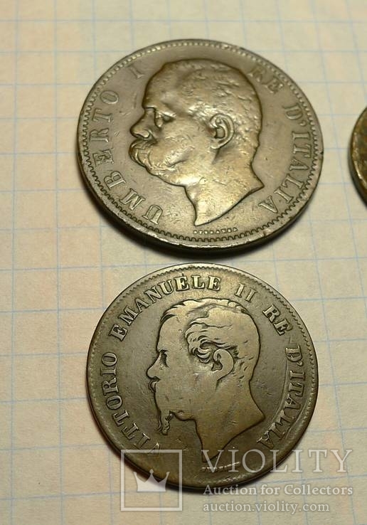 Монеты Италии - 1861 - 1938гг, фото №3