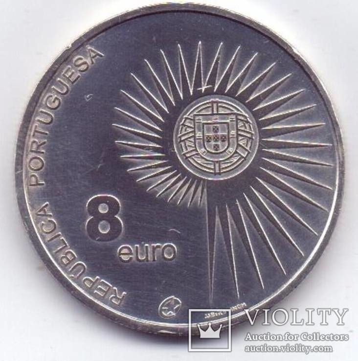 8 євро 2004 р. Португалія Ag Расширение Европейского Союза., фото №3